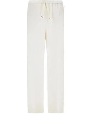 Herno Drawstring Trousers - White