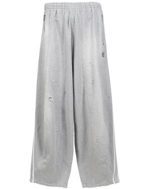 Needles H.D. Distressed Track Trousers - Grey