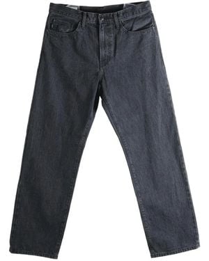 vowels Vaqueros Con Parche Del Logo - Gris
