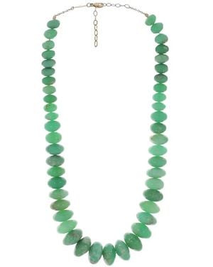 Jacquie Aiche Chrysoprase Necklace - Blue
