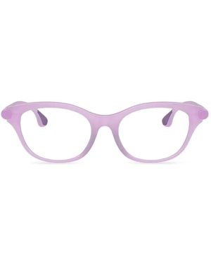 Burberry Gafas Con Montura Rectangular - Morado