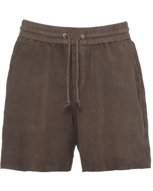 P.A.R.O.S.H. Drawstring Shorts - Grey
