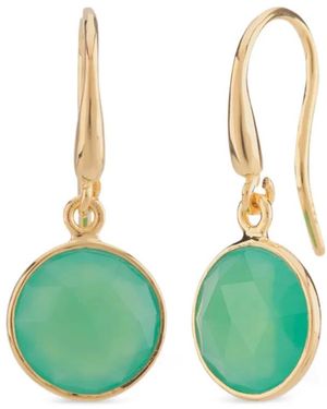 Auree Antibes Earrings - Green