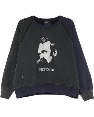 Enfants Riches Deprimes Graphic Raglan Sweatshirt - Black