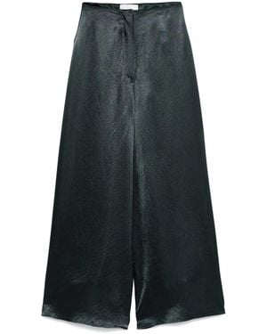 Nanushka Satined Pants - Green