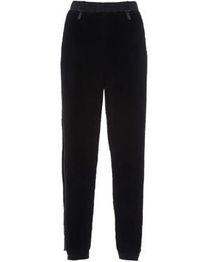 Prada Pantalon À Logo Imprimé - Noir