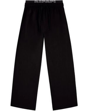 DIESEL Bradley-D-Pop Logo-Detail Trousers - Blue