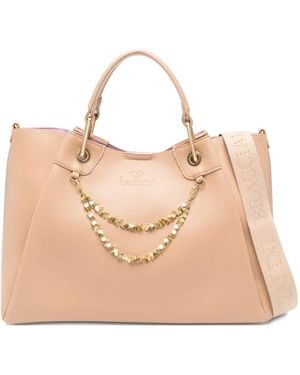 Braccialini Amy Chain Tote Bag - Natural