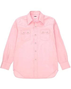 Fortela Chemise X Big Yank Stakes À Empiècement Western - Pink