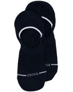 ZEGNA Chaussettes Sporty Soul - Blue