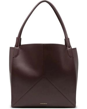 Victoria Beckham Victoria Leather Tote Bag - Brown
