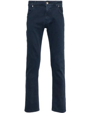 Eleventy Jeans Affusolati A Vita Bassa - Blu