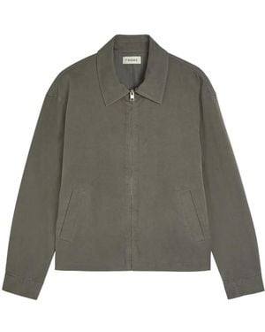 FRAME Zip Pockets Jacket - Green