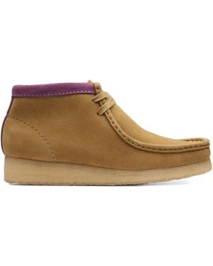 Clarks Wallabee Boots - Brown