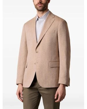 Brooks Brothers Veste À Motif Pied-De-Poule - Pink