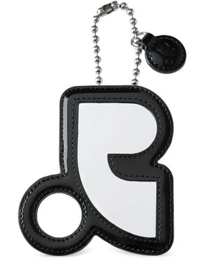 Rest&Recreation Mirror-Embellished Keyring - Black