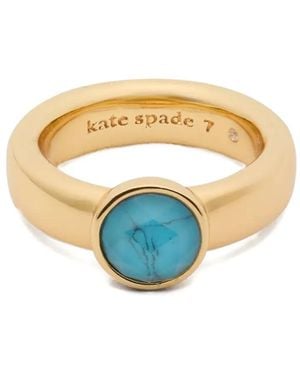 Kate Spade Tone Ring - White