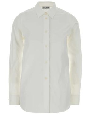 Jil Sander Poplin Shirt - White