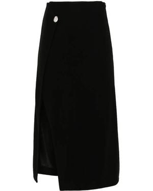 Barbara Bui Abito Midi Con Decorazione - Nero