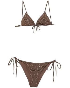 VENUJA Triangle-Cup Bikini - White