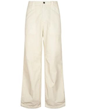 C.P. Company Patch-Pocket Trousers - White