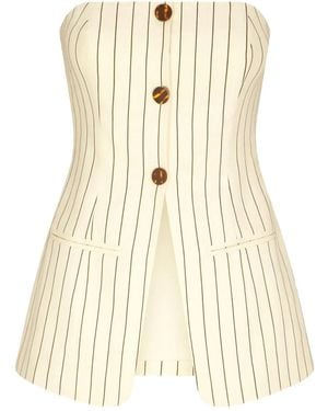 Simon Miller Mori Button Top - Natural