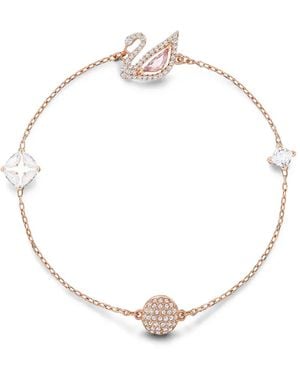 Swarovski Swan Crystal-Embellished Bracelet - Metallic