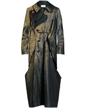 Maison Margiela Gabardina Sandstorm - Negro