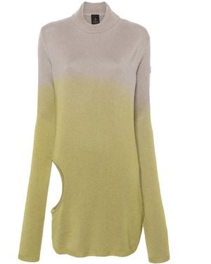 Moncler X Rick Owens カットアウト プルオーバー - イエロー