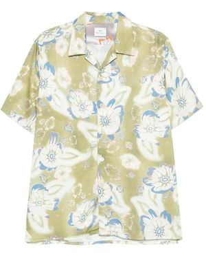 Paul Smith Floral Shirt - White