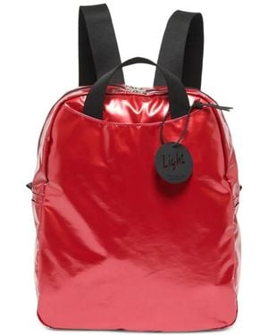 Jack Gomme Mochila Lami Light Metalizada - Rojo