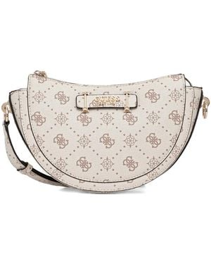 Guess Sac Porté Épaule Silia - Blanc