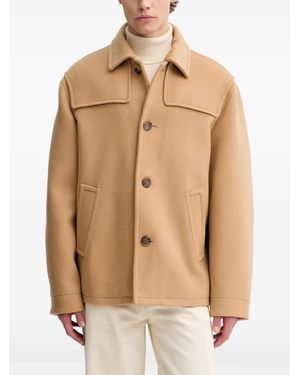Filippa K Buttoned Jacket - Natural
