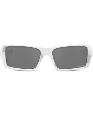 Oakley Gascan Rectangle-Frame Sunglasses - Gray