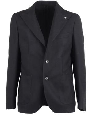 L.B.M. 1911 Buttoned Jacket - Black