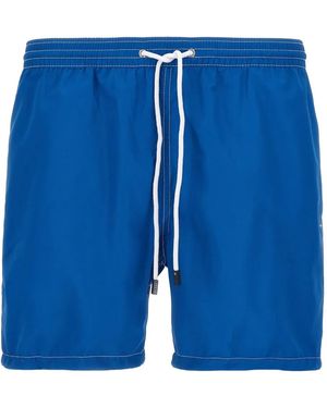 Barba Napoli ドローストリング トランクス水着 - ブルー