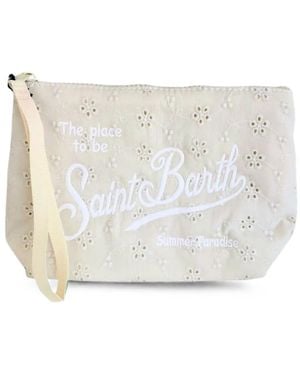 MC2 Saint Barth Aline Clutch - Weiß