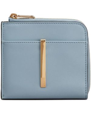 Tod's Bar-Detail Zip Wallet - Blue