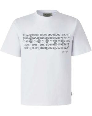Carrera Numbers Print T-Shirt - White