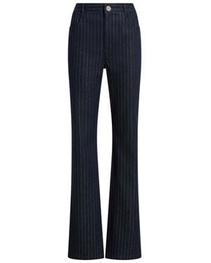 Cinq À Sept Shailene Hose mit Nadelstreifen - Blau