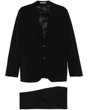 Corneliani Buttoned Suit - Black