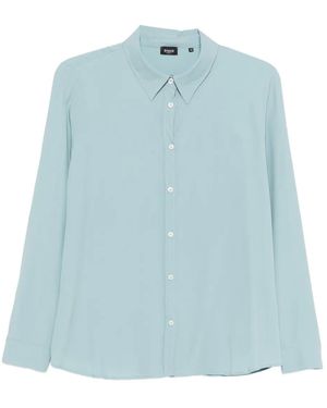 Marella Long-Sleeve Button-Down Shirt - Blue