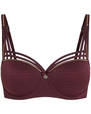 Marlies Dekkers Dame De Paris Padded Balcony Bra - Purple