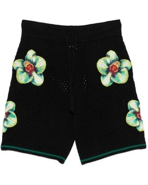 CASABLANCA Shorts From The Company - Black