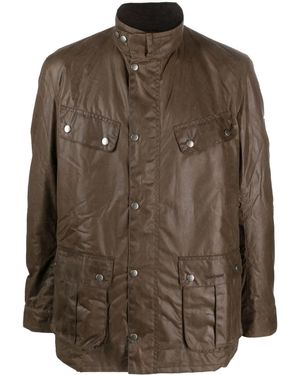 Barbour Chaqueta Duke encerada - Marrón