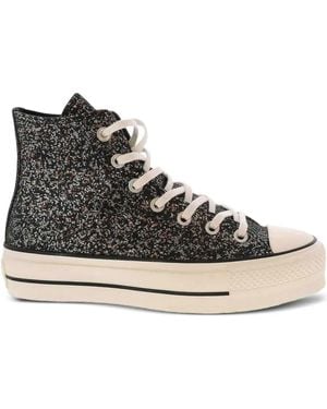Converse Chuck Taylor Glitter High-Top Trainers - Black