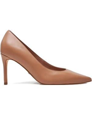Guess 85Mm Pointed Court Shoes - Brown