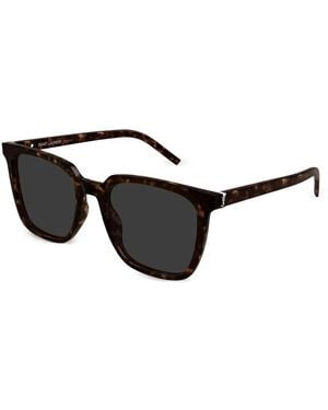 Saint Laurent Square-Frame Sunglasses - Black