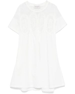 ERMANNO FIRENZE Klassisches Kleid - Weiß
