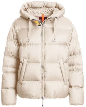 Parajumpers Tilly Hooded Puffer Jacket - Natural